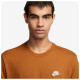 Nike Ανδρική κοντομάνικη μπλούζα Sportswear Club Nike Ανδρική κοντομάνικη μπλούζα Sportswear Club